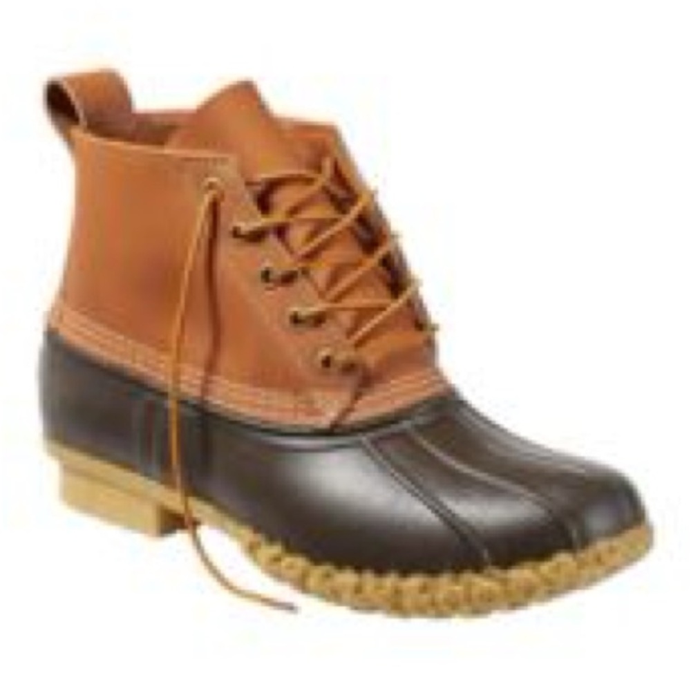 LL Bean - 6” Bean Boots - W8.5/M7 - EUC